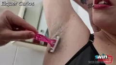 تشغيل يعاقب لاتينا Pornstar عبدها بوجه فوضوي