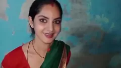 Jouer Punjabi Lover's Raw Passion: Indian Girl's Intime Cowgirl & Doggystyle, Gross-Up Creampie Action
