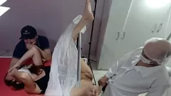 Play Doctor Gets Excited During Wife's Exam - Big Tits, Hot Wife, Cuckold