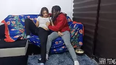 Abspielen Sleepover von Latina Stiefschwester geht hardcore: cremepie, big ass und ein blowjob