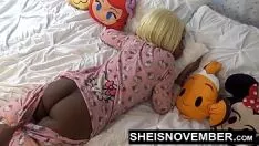 Abspielen Ebenholzbaum, nicht professionelle Laufflächenschwester msnovember, Reiten, Bruder, bigsashay & smahed barkertitle, POV-Sex mit bigtits & bigass auf Sheisnovember