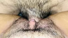 Abspielen Creampie-Überladung: Enge Muschi mit Sperma gefüllt in Doggystyle-Nahaufnahme